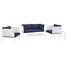 Harmony 5-Piece Sunbrella® Outdoor Patio Aluminum Furniture Set – view 18