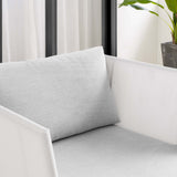 Harmony Sunbrella Outdoor Patio Aluminum Armchair (Modern Minimalist & Weather-Resistant Seating)