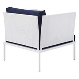 Harmony Sunbrella Outdoor Patio Aluminum Armchair (Modern Minimalist & Weather-Resistant Seating)