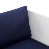 Harmony Sunbrella Outdoor Patio Aluminum Armchair (Modern Minimalist & Weather-Resistant Seating)