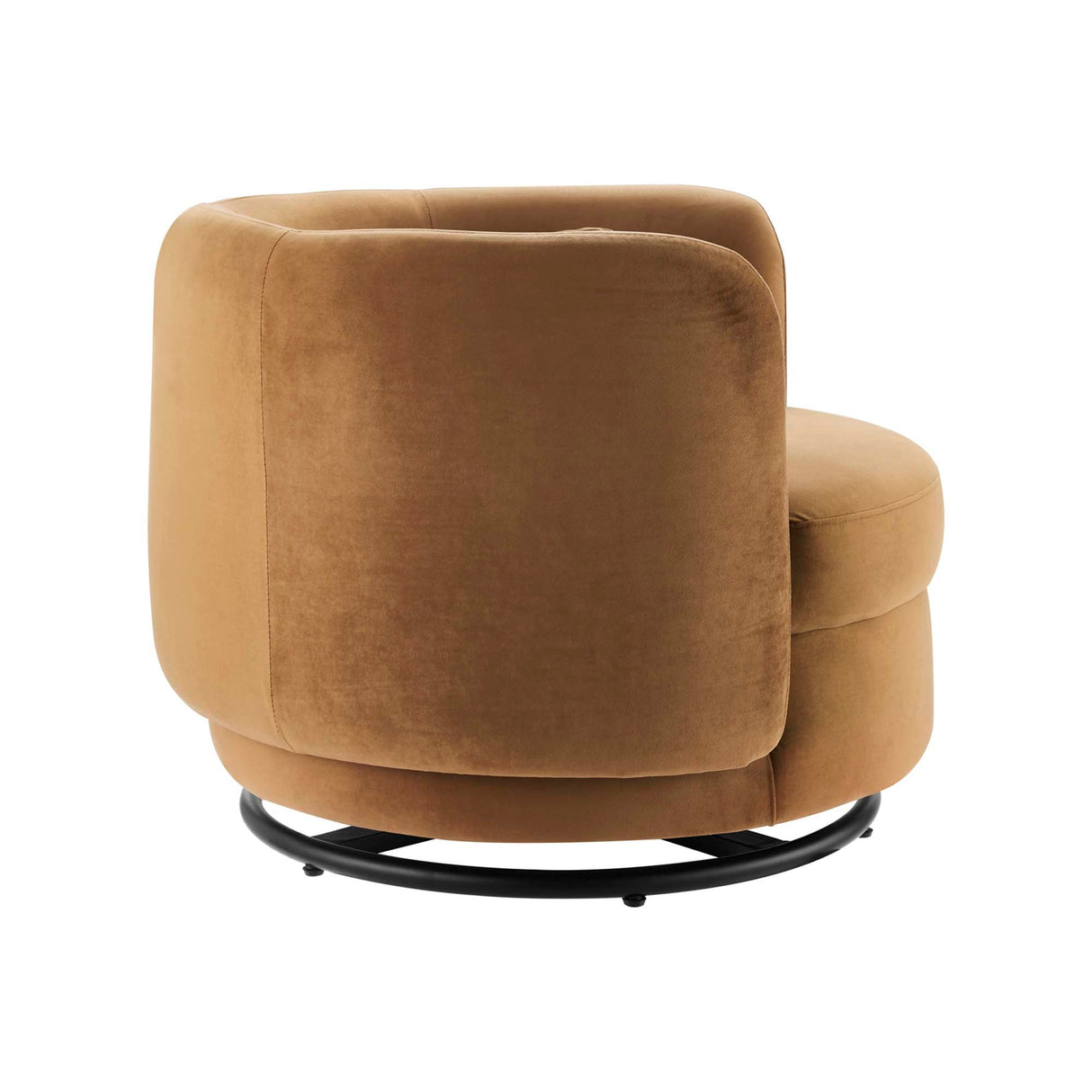 Relish Performance Velvet Swivel Chair - Glam Deco & 360-Degree Swivel
