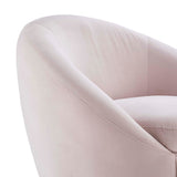 Buttercup Performance Velvet Swivel Chair - Modern Glam & Stain-Resistant