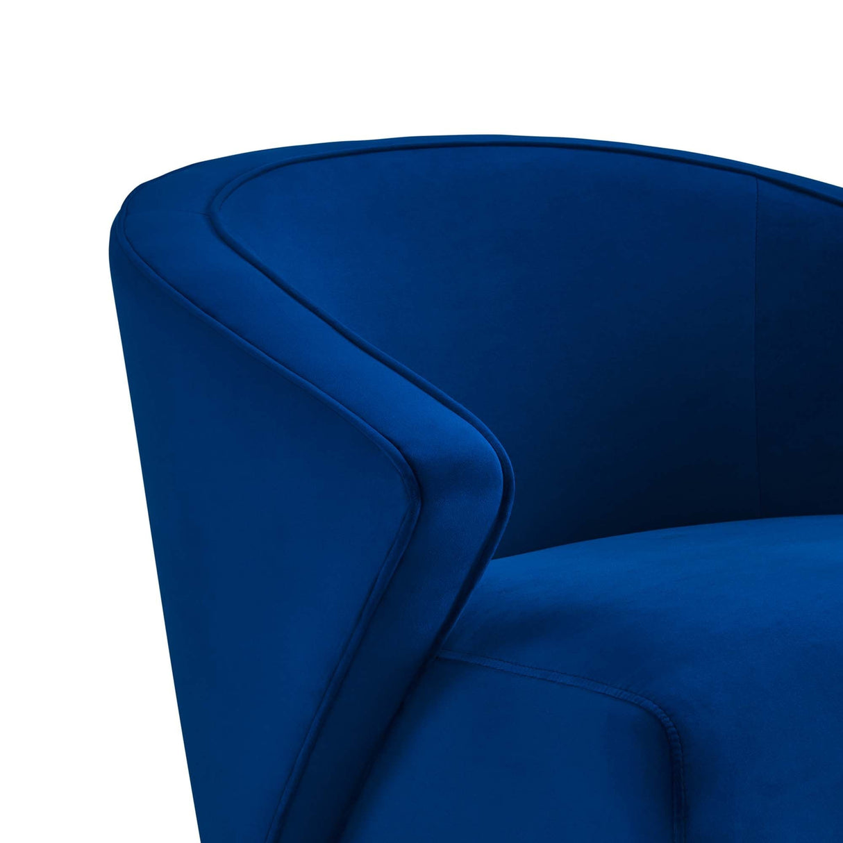 Odyssey Performance Velvet Armchair - Mid-Century Modern & Stain-Resistant