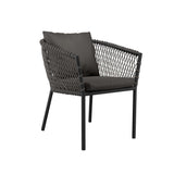 Sailor Outdoor Patio Dining Armchair - Coastal Modern & Weather-Resistant Aluminum