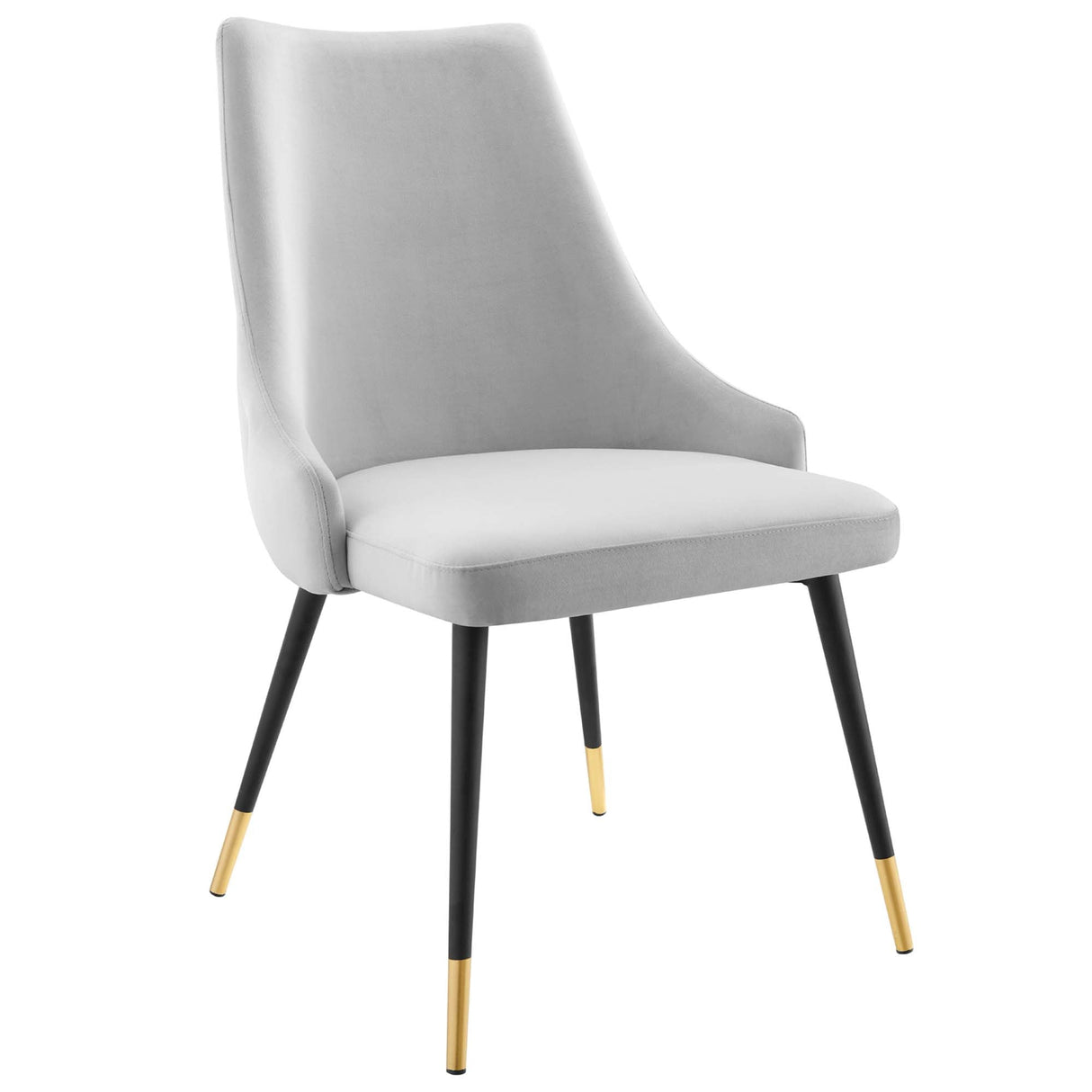 Adorn Dining Side Chair Performance Velvet Set of 2 - Modern Glam & Stain-Resistant
