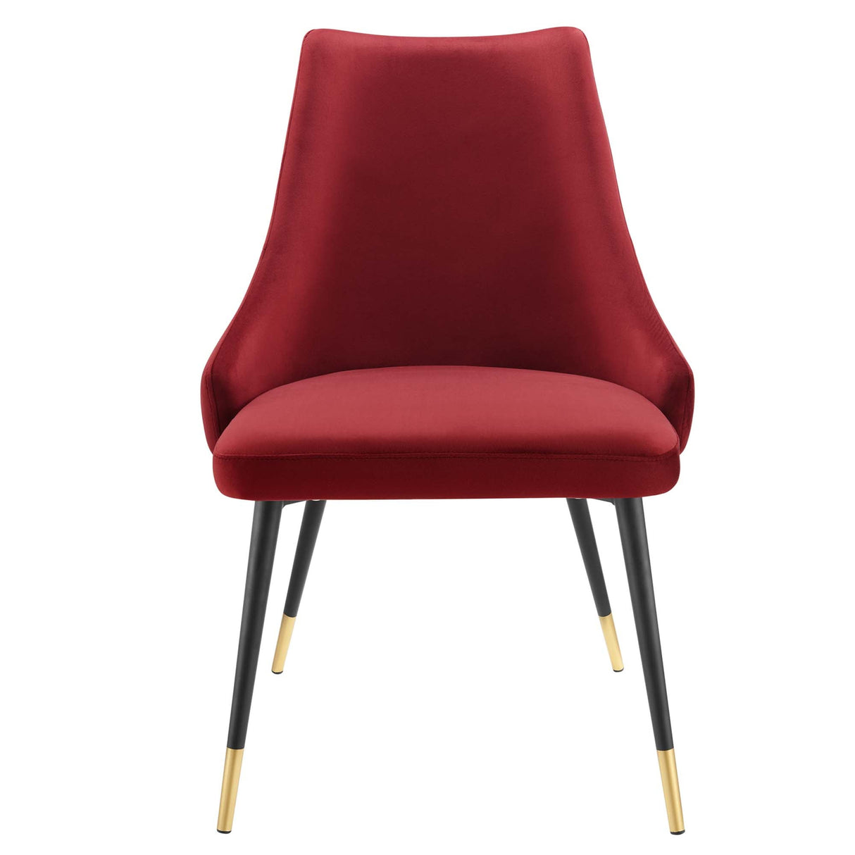 Adorn Dining Side Chair Performance Velvet Set of 2 - Modern Glam & Stain-Resistant