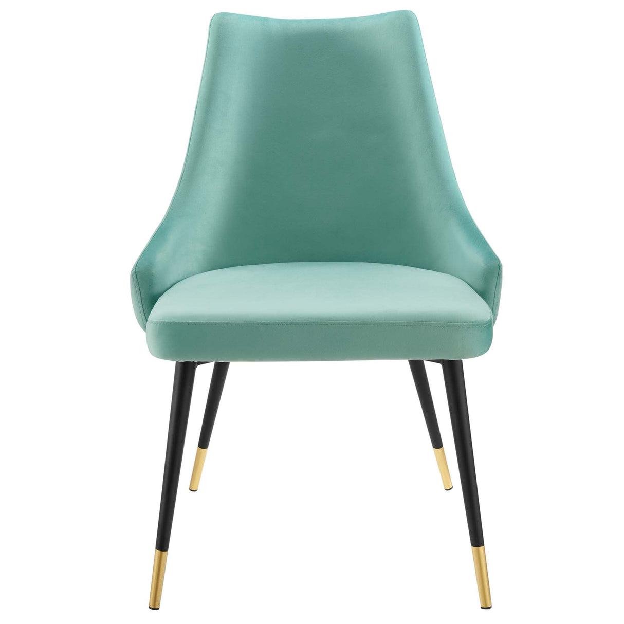 Adorn Dining Side Chair Performance Velvet Set of 2 - Modern Glam & Stain-Resistant