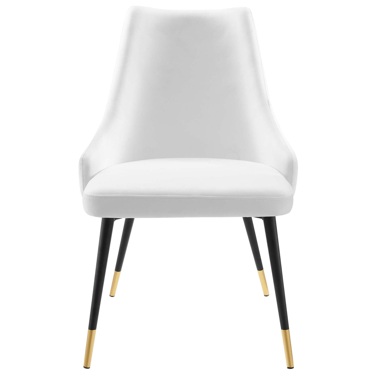 Adorn Dining Side Chair Performance Velvet Set of 2 - Modern Glam & Stain-Resistant