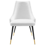 Adorn Dining Side Chair Performance Velvet Set of 2 - Modern Glam & Stain-Resistant