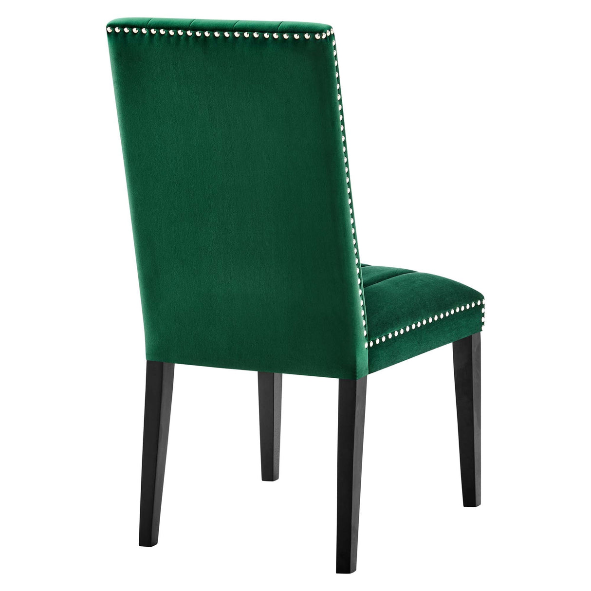 Catalyst Performance Velvet Dining Side Chairs - Set of 2 - Glam Deco & Stain-Resistant
