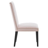Catalyst Performance Velvet Dining Side Chairs - Set of 2 - Glam Deco & Stain-Resistant
