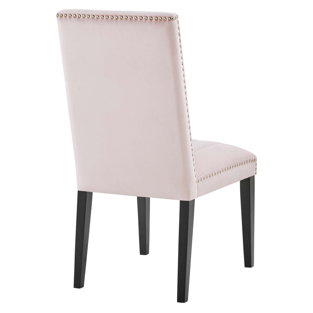 Catalyst Performance Velvet Dining Side Chairs - Set of 2 - Glam Deco & Stain-Resistant