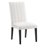Catalyst Performance Velvet Dining Side Chairs - Set of 2 - Glam Deco & Stain-Resistant