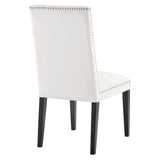 Catalyst Performance Velvet Dining Side Chairs - Set of 2 - Glam Deco & Stain-Resistant