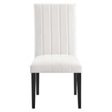 Catalyst Performance Velvet Dining Side Chairs - Set of 2 - Glam Deco & Stain-Resistant