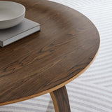 Fathom Wood Coffee Table - Mid-Century Modern Plywood & Wood Grain Veneer