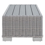 Conway 4-Piece Outdoor Patio Wicker Rattan Furniture Set - Modern Coastal & Weather-Resistant