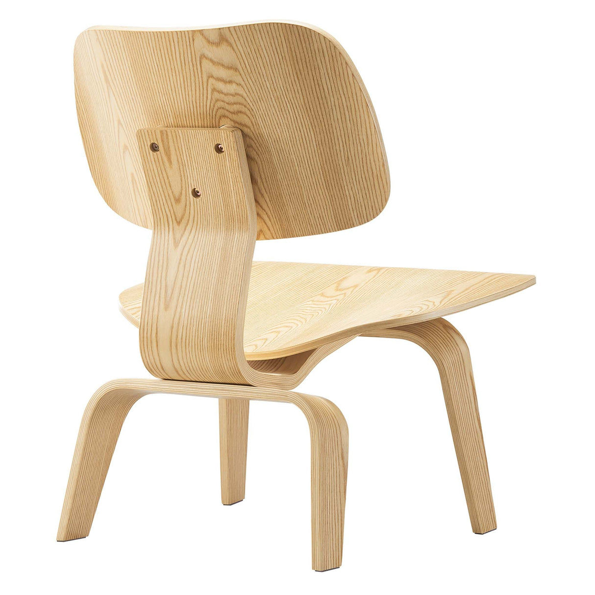 Fathom Wood Lounge Chair - Mid-Century Modern & Sculptural Accent Seating