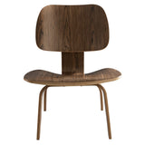 Fathom Wood Lounge Chair - Mid-Century Modern & Sculptural Accent Seating