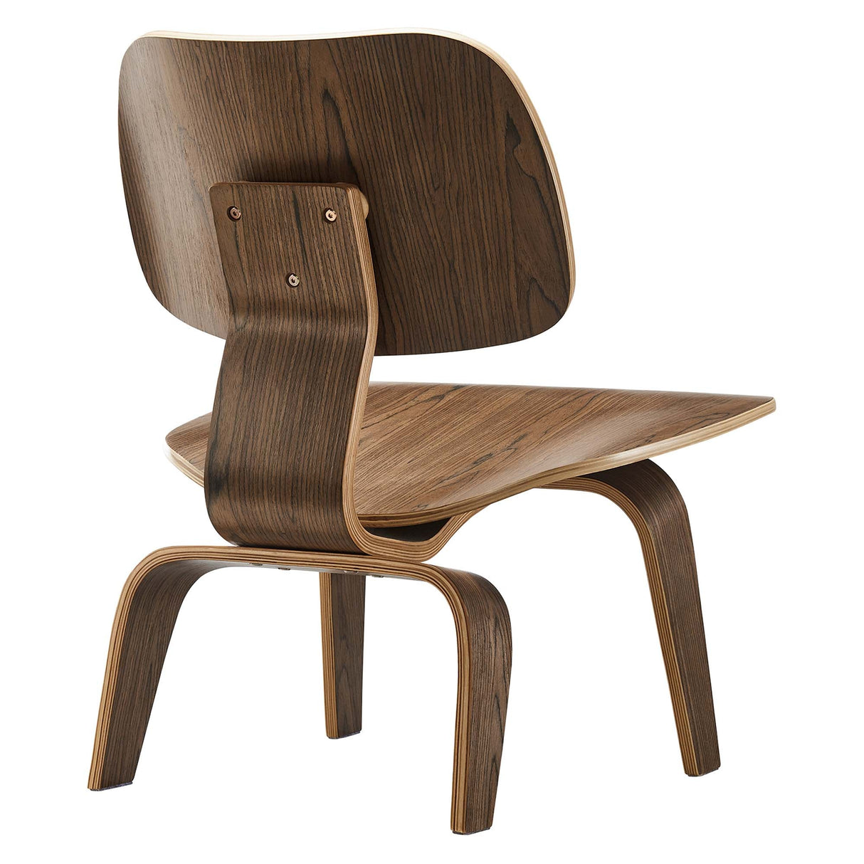 Fathom Wood Lounge Chair - Mid-Century Modern & Sculptural Accent Seating