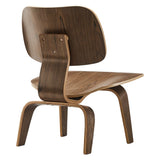 Fathom Wood Lounge Chair - Mid-Century Modern & Sculptural Accent Seating