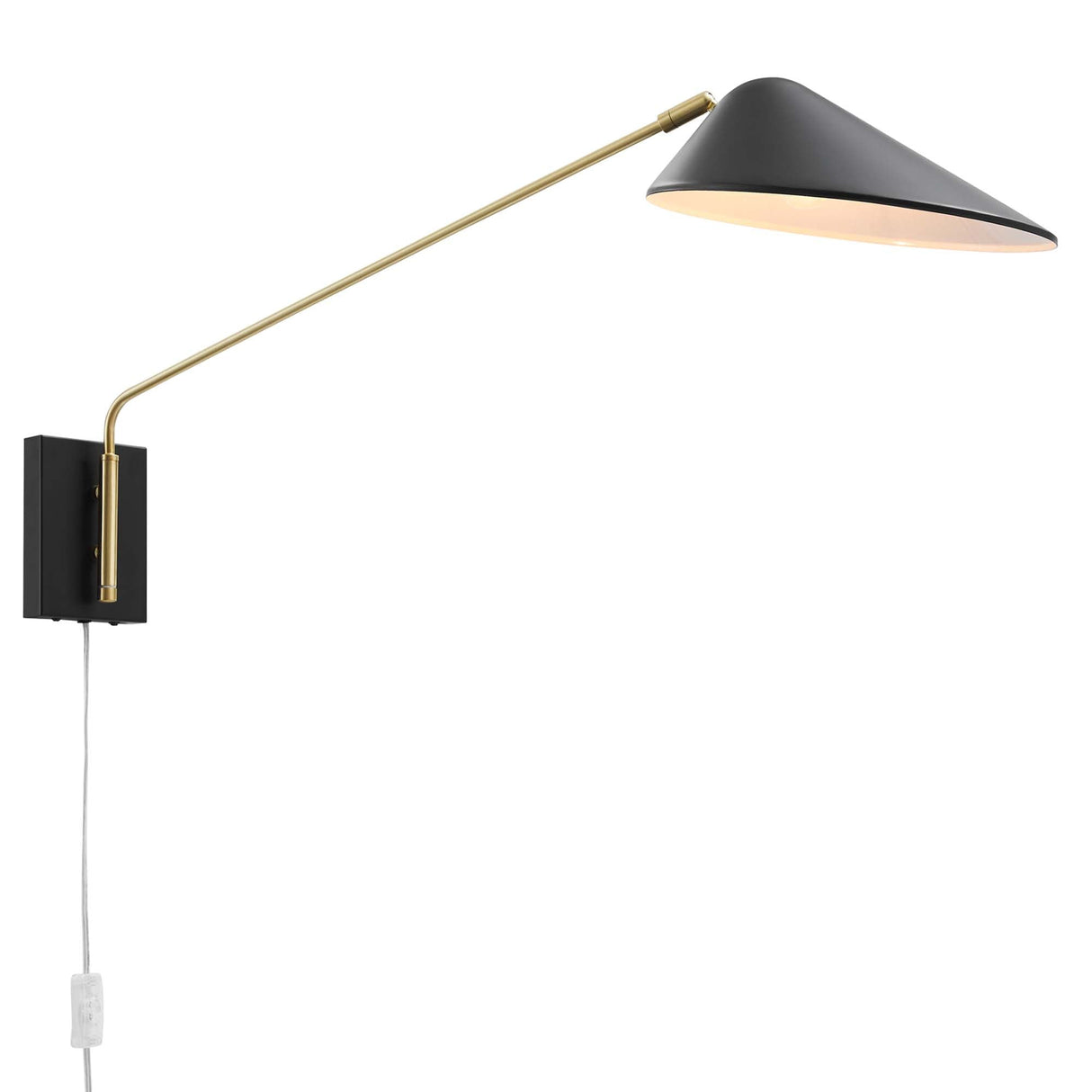 Journey 24" Swing Arm Wall Sconce - Mid-Century Modern & Adjustable Task Lighting