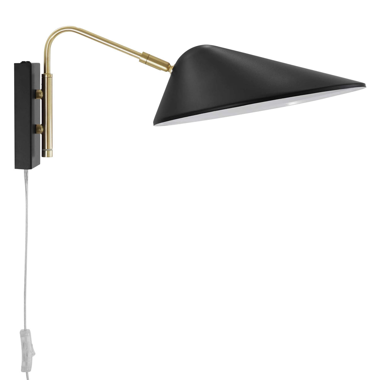 Journey 7" Swing Arm Wall Sconce - Mid-Century Modern & Versatile Task Lighting