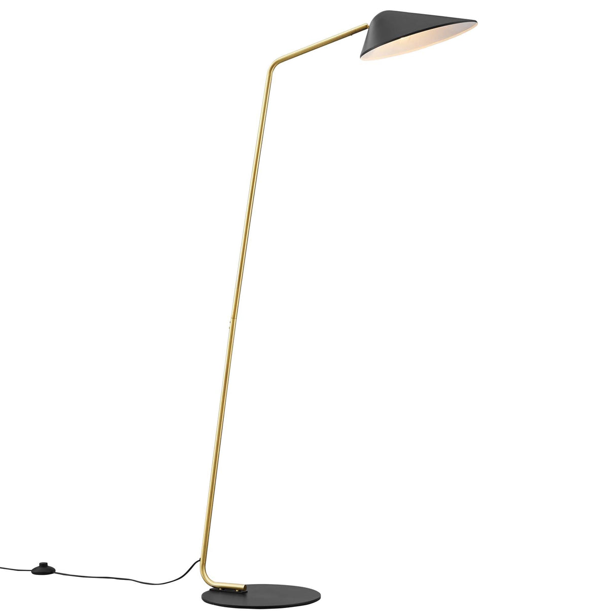 Journey Standing Floor Lamp - Contemporary Minimalist & Adjustable Swivel Shade