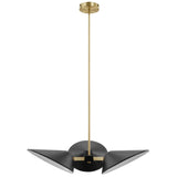 Journey 3-Light Triple Arm Pendant - Mid-Century Modern Swivel Task Lighting