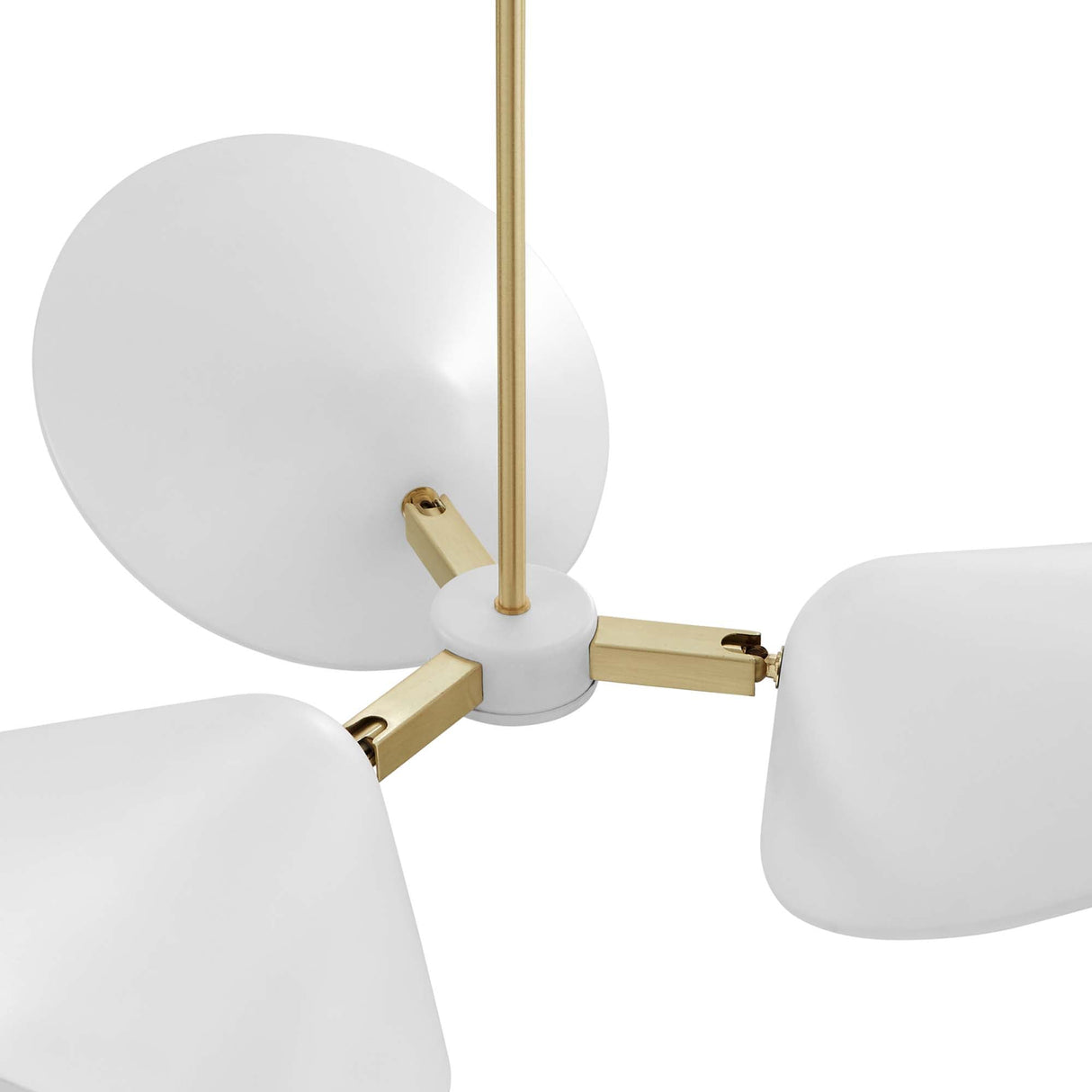 Journey 3-Light Triple Arm Pendant - Mid-Century Modern Swivel Task Lighting