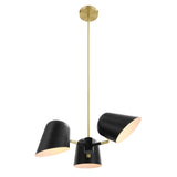 Briana 3-Light Pendant Light - Mid-Century Modern & Adjustable Swivel Shades