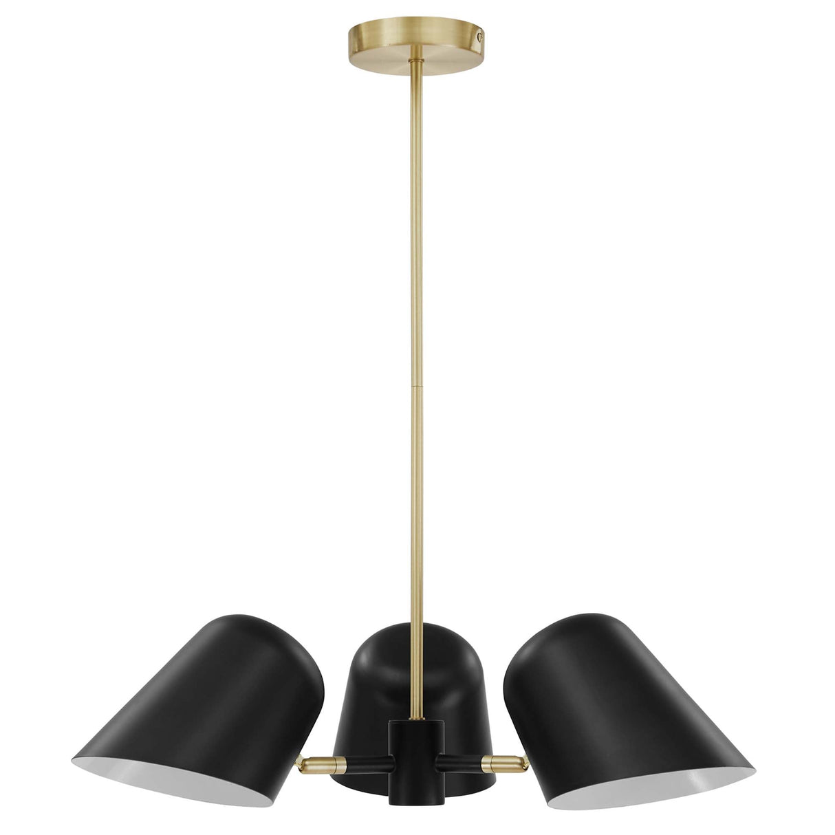 Briana 3-Light Pendant Light - Mid-Century Modern & Adjustable Swivel Shades