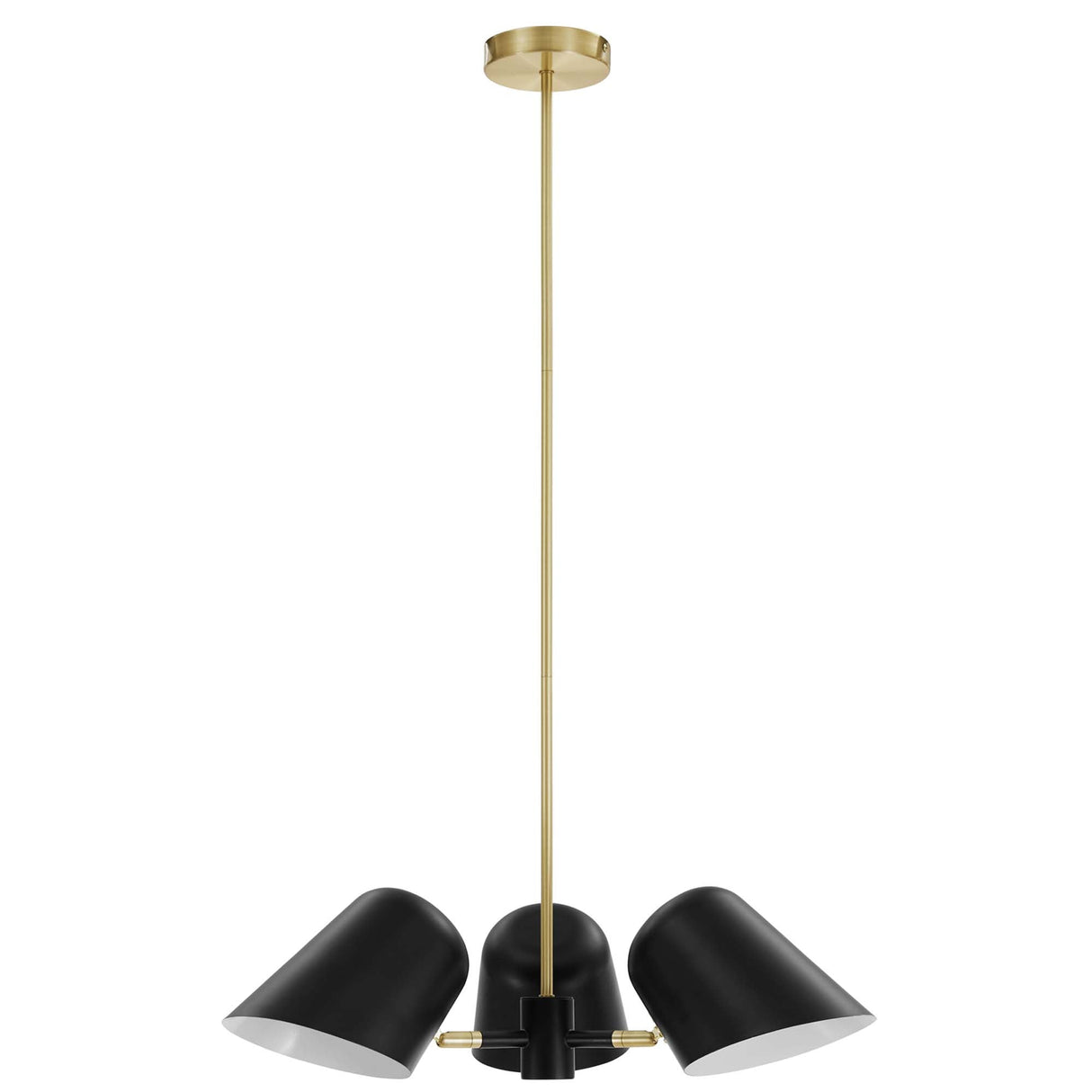 Briana 3-Light Pendant Light - Mid-Century Modern & Adjustable Swivel Shades