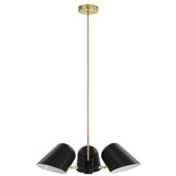 Briana 3-Light Pendant Light - Mid-Century Modern & Adjustable Swivel Shades