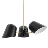 Briana 3-Light Pendant Light - Mid-Century Modern & Adjustable Swivel Shades