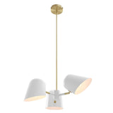 Briana 3-Light Pendant Light - Mid-Century Modern & Adjustable Swivel Shades
