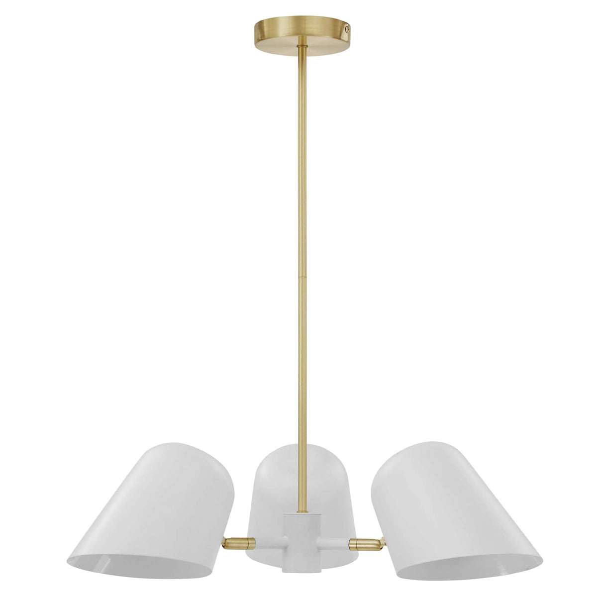 Briana 3-Light Pendant Light - Mid-Century Modern & Adjustable Swivel Shades