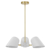 Briana 3-Light Pendant Light - Mid-Century Modern & Adjustable Swivel Shades