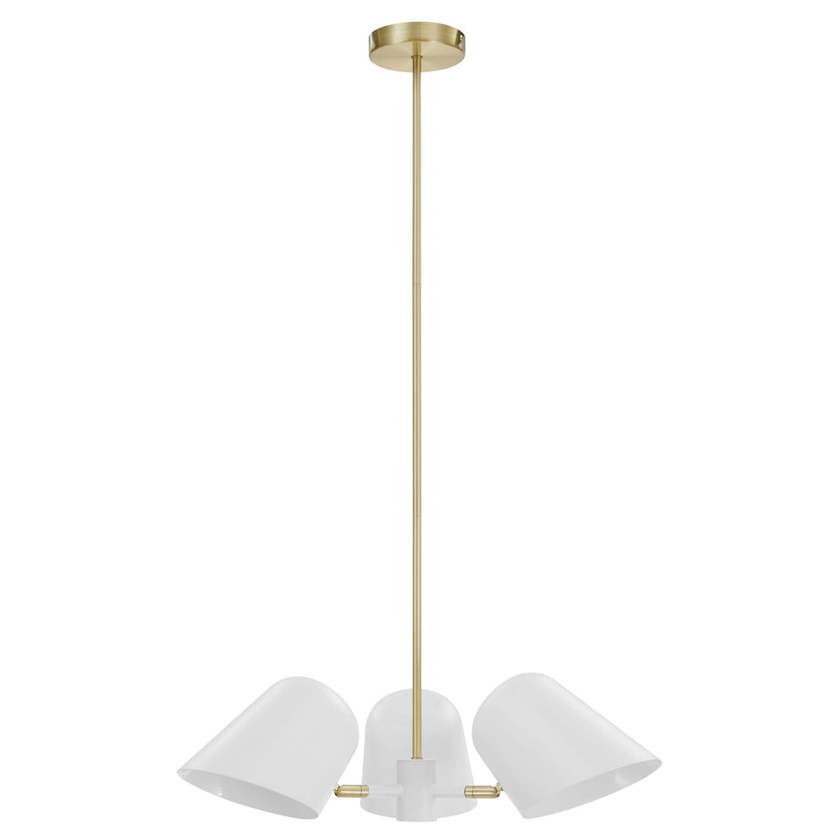 Briana 3-Light Pendant Light - Mid-Century Modern & Adjustable Swivel Shades