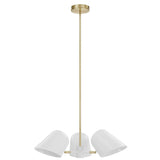 Briana 3-Light Pendant Light - Mid-Century Modern & Adjustable Swivel Shades