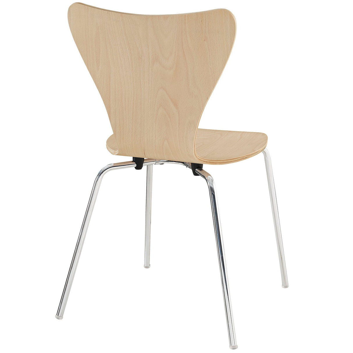 Ernie Dining Side Chair - Minimalist Scandinavian & Ergonomic Flex-Back