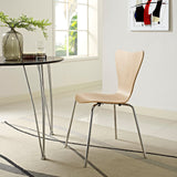 Ernie Dining Side Chair - Minimalist Scandinavian & Ergonomic Flex-Back
