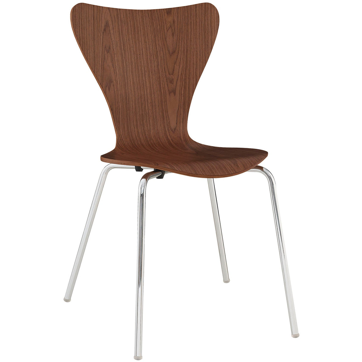 Ernie Dining Side Chair - Minimalist Scandinavian & Ergonomic Flex-Back