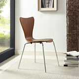 Ernie Dining Side Chair - Minimalist Scandinavian & Ergonomic Flex-Back