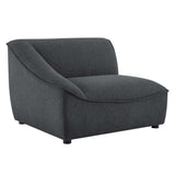 Comprise 2-Piece Upholstered Loveseat - Casual Modern & French Piping Detail