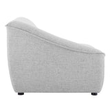 Comprise 2-Piece Upholstered Loveseat - Casual Modern & French Piping Detail