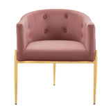 Savour Tufted Performance Velvet Accent Chairs - Set of 2 - Glam Deco & Versatile Living Room Seating