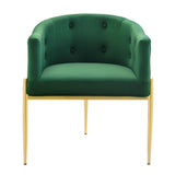 Savour Tufted Performance Velvet Accent Chairs - Set of 2 - Glam Deco & Versatile Living Room Seating