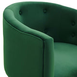 Savour Tufted Performance Velvet Accent Chairs - Set of 2 - Glam Deco & Versatile Living Room Seating