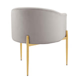 Savour Tufted Performance Velvet Accent Chairs - Set of 2 - Glam Deco & Versatile Living Room Seating